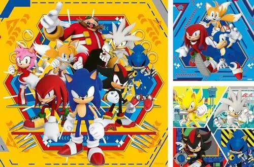 Produktbild: Ravensburger Kinderpuzzle 12001133 - Die Abenteuer von Sonic - 3x49 Teile Sonic Puzzle für Kinder ab 5 Jahren