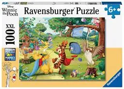 Produktbild: Ravensburger Kinderpuzzle 12997 - Die Rettung - 100 Teile XXL Winnie Puuh Puzzle für Kinder ab 6 Jahren