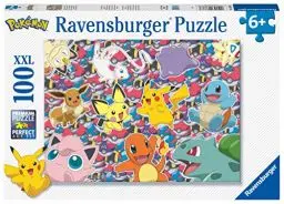 Produktbild: Ravensburger Kinderpuzzle 13338 - Bereit zu kämpfen! - 100 Teile XXL Pokémon Puzzle für Kinder ab 6 Jahren