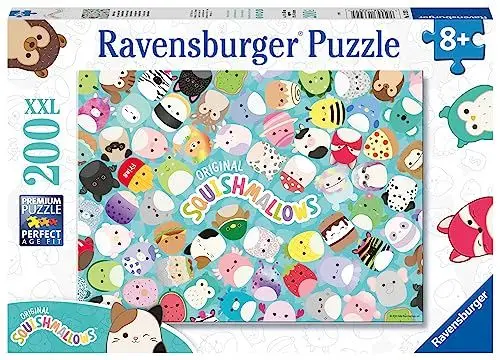 Produktbild: Ravensburger Kinderpuzzle 13392 - Mallow Days - 200 Teile Squishmallows Puzzle für Kinder ab 8 Jahren