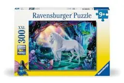 Produktbild: Ravensburger Kinderpuzzle - 12000870 Kristall-Einhorn - 300 Teile XXL Fantasy-Puzzle für Kinder ab 9 Jahren