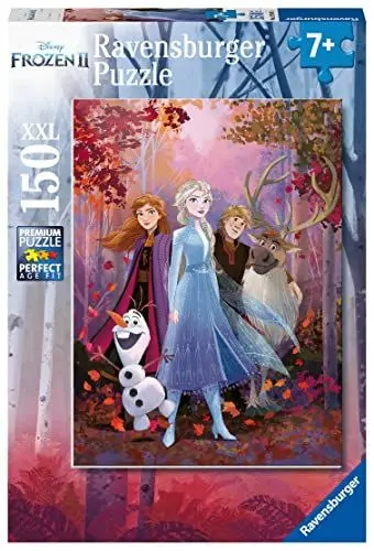 Produktbild: Ravensburger Kinderpuzzle - 12849 EIN fantastisches Abenteuer - Disney Frozen-Puzzle für Kinder ab 7 Jahren, mit 150 Teilen im XXL-Format