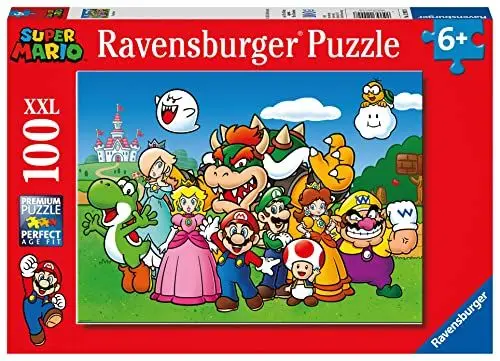 Produktbild: Kinderpuzzle 100 XXL Teile - Nintendo Super Mario Fun
