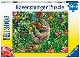Produktbild: Ravensburger Kinderpuzzle - Gemütliches Faultier - 300 Teile Puzzle für Kinder ab 9 Jahren