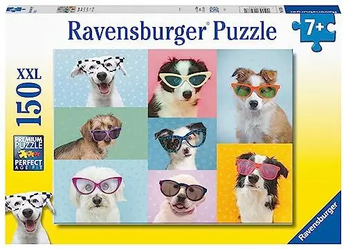 Produktbild: Ravensburger Kinderpuzzle - Witzige Hunde - 150 Teile Puzzle für Kinder ab 7 Jahren