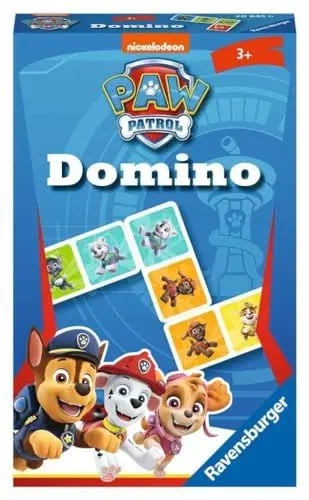 Produktbild: Ravensburger Mitbringspiel - 20845 - Paw Patrol Domino - Das bekannte Legespiel für Kinder ab 3 Jahren