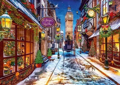 Produktbild: Ravensburger Puzzle 12000578 - Weihnachtszeit - 1000 Teile Puzzle für Kinder und Erwachsene ab 14 Jahren, Weihnachtspuzzle