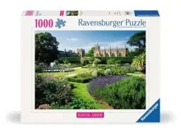 Produktbild: Ravensburger Puzzle 12000848 - Beautiful Gardens, Queen's Garden, Sudeley Castle, England - 1000 Teile Puzzle für Erwachsene und Kinder ab 14 Jahren, Puzzle mit Garten und Pflanzen Motiv