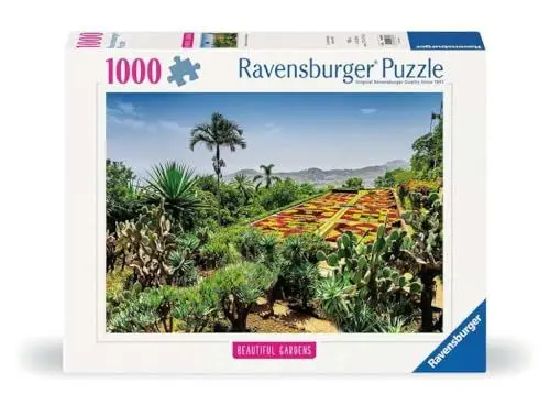 Produktbild: Ravensburger Puzzle 12000853 - Beautiful Gardens, Botanischer Garten, Madeira - 1000 Teile Puzzle für Erwachsene und Kinder ab 14 Jahren, Puzzle mit Garten und Pflanzen Motiv