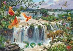 Produktbild: Ravensburger Puzzle 12001090 - Fantastischer Wasserfall von Iguazú - 1000 Teile Puzzle für Erwachsene und Kinder ab 14 Jahren, Landschafts-Puzzle