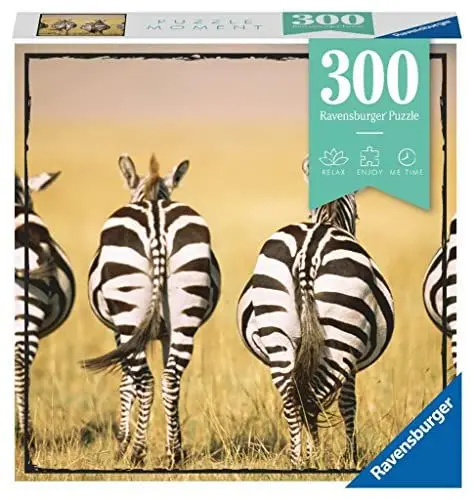 Produktbild: Ravensburger Puzzle 13312 - Zebra - Puzzle Moment 300 Teile