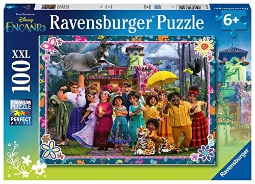 Produktbild: Ravensburger Puzzle 13342 - Die Familie Madrigal - 100 Teile XXL Disney Encanto Puzzle für Kinder ab 6 Jahren