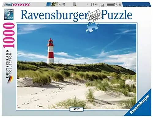Produktbild: Ravensburger Puzzle 13967 - Sylt - 1000 Teile Puzzle für Erwachsene und Kinder ab 14 Jahren, Puzzle mit Strand-Motiv der Nordsee