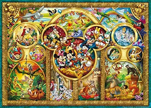 Produktbild: Ravensburger Puzzle 15266 - Die schönsten Disney Themen - 1000 Teile Disney Puzzle für Erwachsene und Kinder ab 14 Jahren, Disney Geschenk