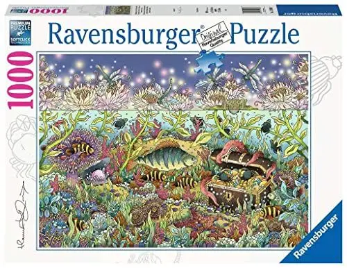 Produktbild: Ravensburger Puzzle 15988 - Dämmerung im Unterwasserreich - 1000 Teile