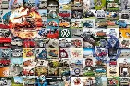 Produktbild: Ravensburger Puzzle 16018-99 VW Bulli Moments - 3000 Teile VW Puzzle für Erwachsene und Kinder ab 14 Jahren