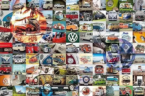 Produktbild: Ravensburger Puzzle 16018-99 VW Bulli Moments - 3000 Teile VW Puzzle für Erwachsene und Kinder ab 14 Jahren