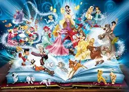 Produktbild: Ravensburger Puzzle 16318 - Disney's magisches Märchenbuch - 1500 Teile Puzzle für Erwachsene und Kinder ab 14 Jahren, Disney Puzzle