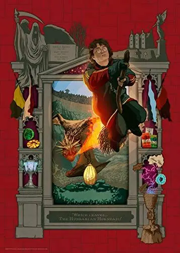 Produktbild: Ravensburger Puzzle 16518 Harry Potter und das Trimagische Turnier 1000 Teile Puzzle für Erwachsene und Kinder ab 14 Jahren