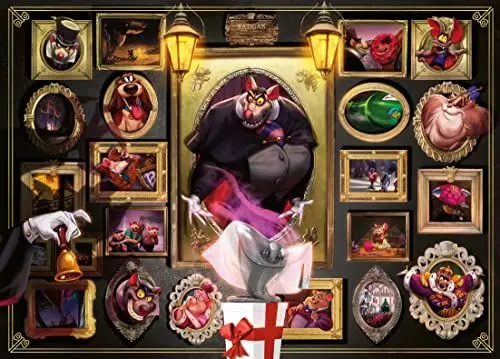 Produktbild: Ravensburger Puzzle 16521 - Ratigan - 1000 Teile Disney Villainous Puzzle für Erwachsene und Kinder ab 14 Jahren