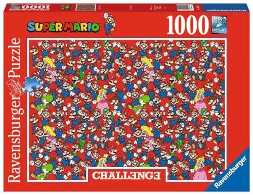 Produktbild: Ravensburger Puzzle 16525 - Super Mario Challenge - 1000 Teile Puzzle für Erwachsene und Kinder ab 14 Jahren, Geel
