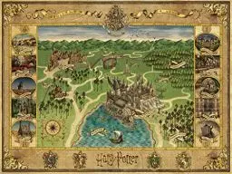 Produktbild: Ravensburger Puzzle 16599 - Hogwarts Karte - 1500 Teile Puzzle für Erwachsene und Kinder ab 14 Jahren, Harry Potter Fan-Artikel