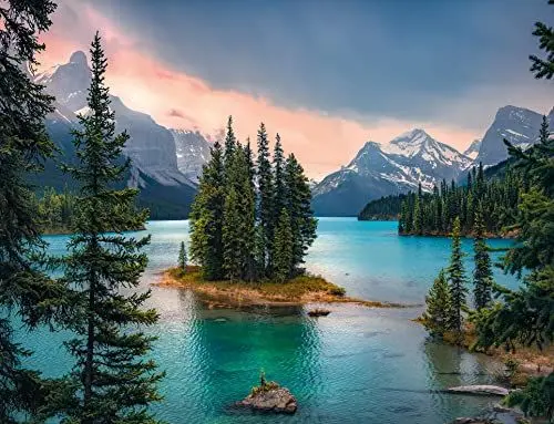 Produktbild: Ravensburger Puzzle 16714 - Spirit Island Canada - 2000 Teile Puzzle für Erwachsene und Kinder ab 14 Jahren, Landschaftspuzzle mit Kanada-Motiv