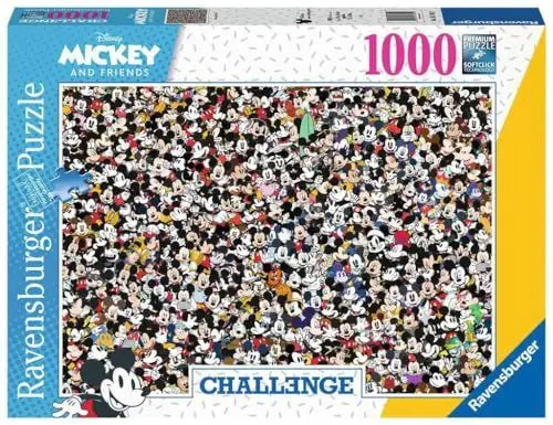 Produktbild: Ravensburger Puzzle 16744 - Mickey Challenge - 1000 Teile Disney Puzzle für Erwachsene und Kinder ab 14 Jahren