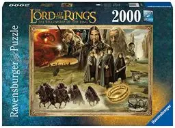 Produktbild: Ravensburger Puzzle 16927 - LOTR: The Fellowship of The Ring - 2000 Teile Herr der Ringe Puzzle für Erwachsene und Kinder ab 14 Jahren