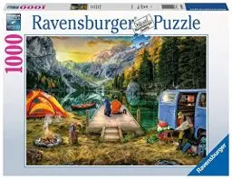 Produktbild: Ravensburger Puzzle - Campingurlaub - 1000 Teile