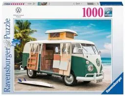 Produktbild: Ravensburger Puzzle 17087 - Volkswagen T1 Camper Van - 1000 Teile VW Puzzle für Erwachsene und Kinder ab 14 Jahren