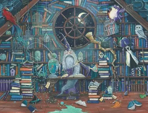 Produktbild: Ravensburger Puzzle 17112 - Der Zauberer Merlin - 2000 Teile Puzzle für Erwachsene und Kinder ab 14 Jahren