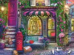 Produktbild: Ravensburger Puzzle 17136 - Liebesbriefe und Schokolade - 1500 Teile Puzzle für Erwachsene und Kinder ab 14 Jahren