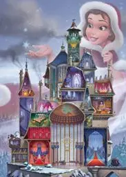 Produktbild: Ravensburger Puzzle 17334 - Belle - 1000 Teile Disney Castle Collection Puzzle für Erwachsene und Kinder ab 14 Jahren