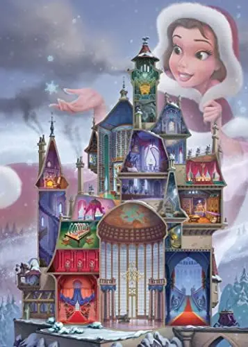 Produktbild: Ravensburger Puzzle 17334 - Belle - 1000 Teile Disney Castle Collection Puzzle für Erwachsene und Kinder ab 14 Jahren