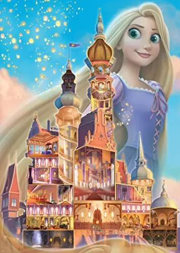 Produktbild: Ravensburger Puzzle 17336 - Rapunzel - 1000 Teile Disney Castle Collection Puzzle für Erwachsene und Kinder ab 14 Jahren