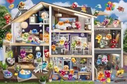 Produktbild: Ravensburger Puzzle 17434 - Gelini Puppenhaus - 5000 Teile Puzzle für Erwachsene und Kinder ab 14 Jahren, Gelini Puzzle