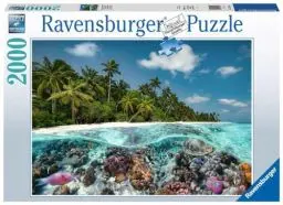 Produktbild: Ravensburger Puzzle 17441 EIN Tauchgang auf den Malediven - 2000 Teile Puzzle für Erwachsene und Kinder ab 14 Jahren