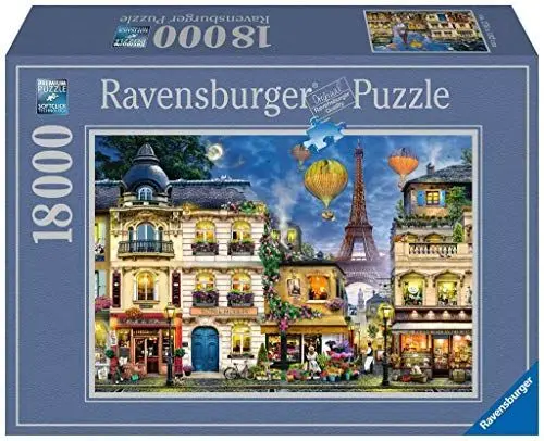 Produktbild: Ravensburger Puzzle 17829 - Abendspaziergang durch Paris - 18000 Teile