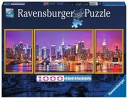 Produktbild: Ravensburger Puzzle 19792 - New York - 1000 Teile Puzzle für Erwachsene und Kinder ab 14 Jahren, Triptychon Puzzle bestehend aus 3 Teilen
