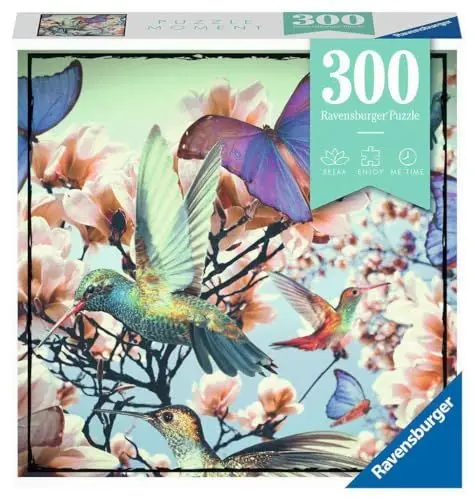 Produktbild: Ravensburger Puzzle Moment 12969 Hummingbird - 300 Teile Puzzle für Erwachsene und Kinder ab 8 Jahren, Silver