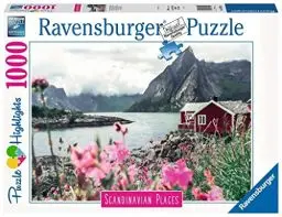 Produktbild: Ravensburger Puzzle Scandinavian Places 16740 - Reine, Lofoten, Norwegen - 1000 Teile Puzzle für Erwachsene und Kinder ab 14 Jahren