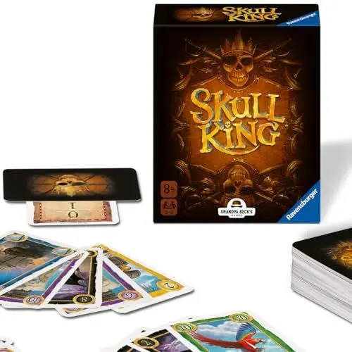 Produktbild: Ravensburger Spiel 22578 - Skull King - Stichkartenspiel für 2-8 Spieler, Kartenspiel für Kinder und Erwachsene ab 8 Jahren