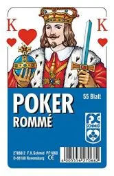 Produktbild: Ravensburger Spielkarten 27068 - Poker, 1 Stück (1er Pack)