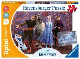 Produktbild: Ravensburger tiptoi Spiel 00134 Puzzle für kleine Entdecker: Disney Die Eiskönigin - 2x24 Teile Kinderpuzzle ab 4 Jahren