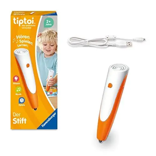 Produktbild: Ravensburger tiptoi Stift 00110 - Das spielerische Lernsystem, Lernspielzeug für Kinder ab 2 Jahren - Der Stift