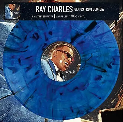 Produktbild: Ray Charles - Genius From Georgia - Limitiert 180gr. marbled ( Limited Edition / Farbiges Vinyl / 180g Vinyl) (Vinyl Single)