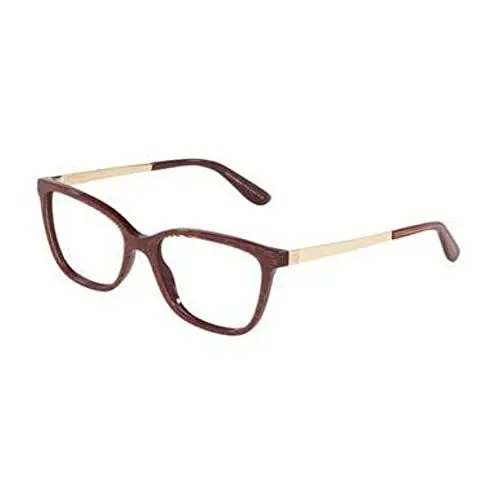 Produktbild: Ray-Ban Damen 0DG3317 Brillengestelle, Braun (Glitter Gold Striped Bordeaux), 52.0
