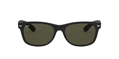 Produktbild: Ray-Ban Damen New Wayfarer Brillengestelle, Black Rubber, 55 mm EU