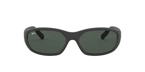Produktbild: Ray-Ban Herren 0RB2016 W2578 59 Brillengestelle, Schwarz (Matte Black/Crystal Green)